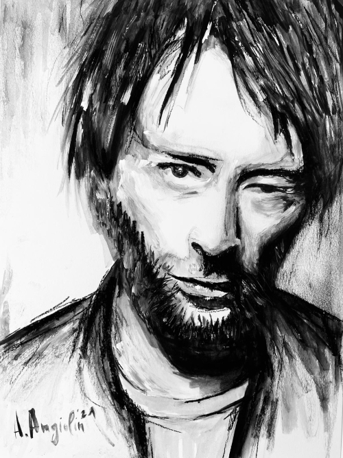 Thom Yorke portrait