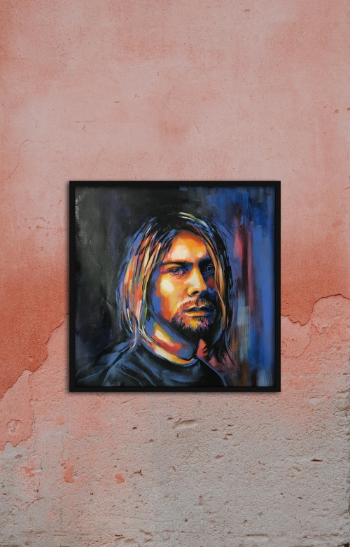 Kurt Cobain Portrait